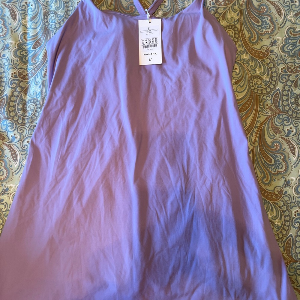Halara Purple Slip Dress